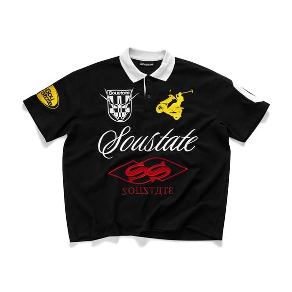  RACING BOXY POLO T-SHIRT 