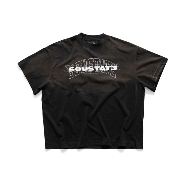  ABSTRACT TYPO WASHED BIG BOXY T-SHIRT 