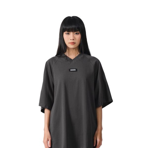  BRANDED LINE BIG OVERSIZE T-SHIRT (GREY) 