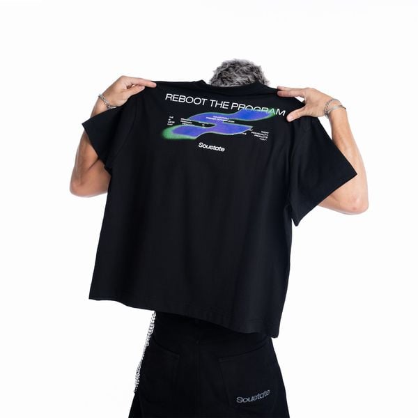  REBOOT THE PROGRAM BIG BOXY T-SHIRT 
