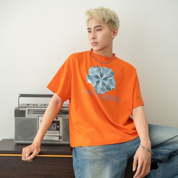  MOON FLOWER BIG BOXY T-SHIRT 