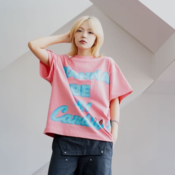  WANNA BE MY CARDIO BIG BOXY T-SHIRT 