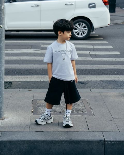  [KIDS] BASIC TYPO OVERSIZED T-SHIRT 