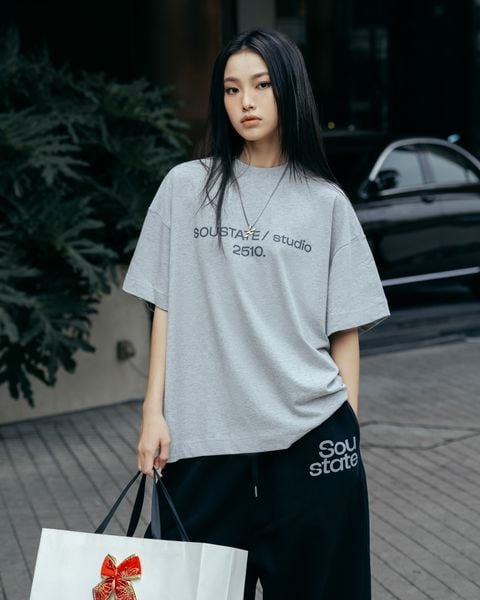  BASIC TYPO BIG BOXY T-SHIRT 