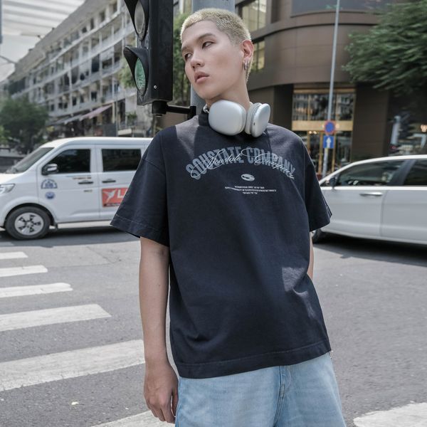  COMPANY BIG BOXY WASHED T-SHIRT 