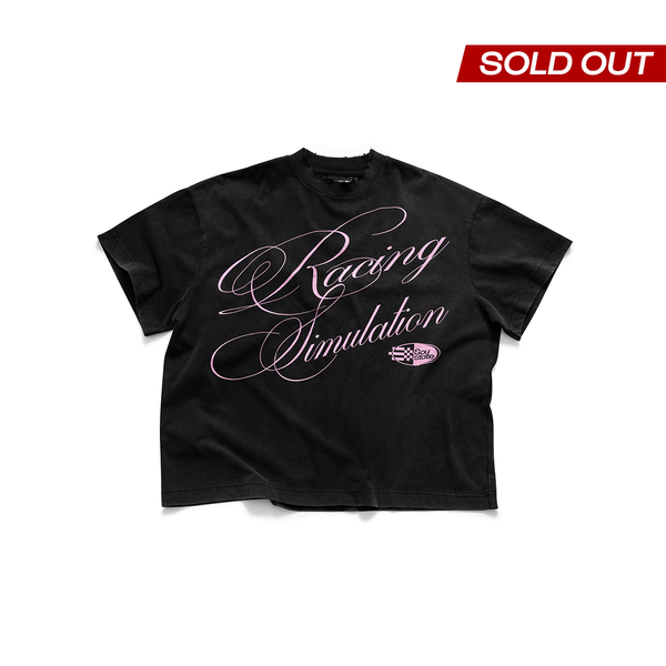  RACING SIMULATION WASHED BIG BOXY T-SHIRT 