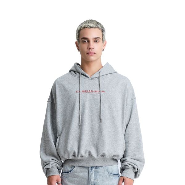  UPSIDE DOWN BOXY HOODIE 