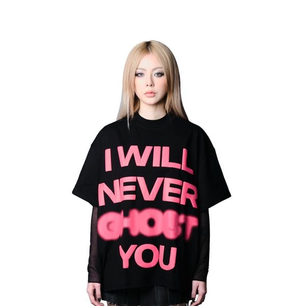  GHOST BIG BOXY T-SHIRT (PINK) 