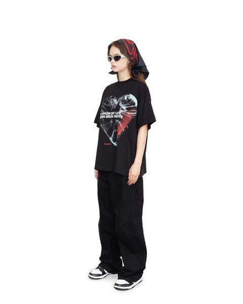  BROKEN HEART BIG BOXY T-SHIRT 