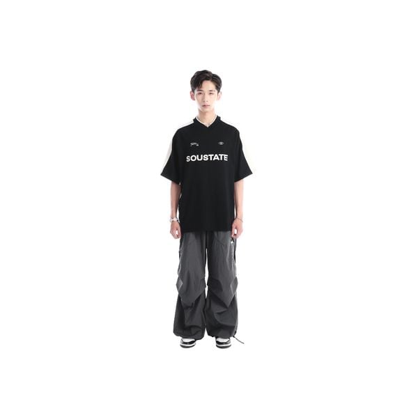  SOCCER V.1 BIG OVERSIZE T-SHIRT (BLACK) 