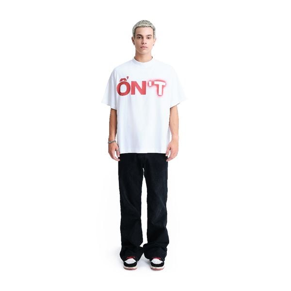  ỔN'T BIG BOXY T-SHIRT (WHITE) 