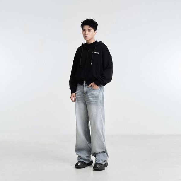  STATE BOXY FULL ZIP HOODIE 