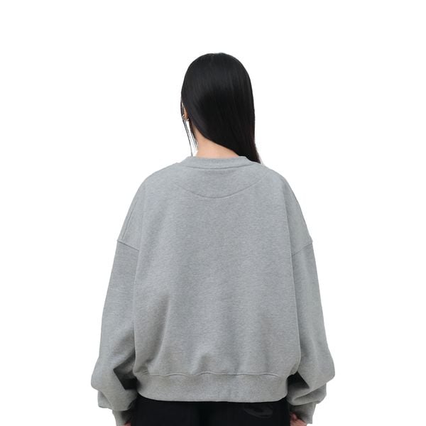 ACADEMY BOXY SWEATER (GREY) 