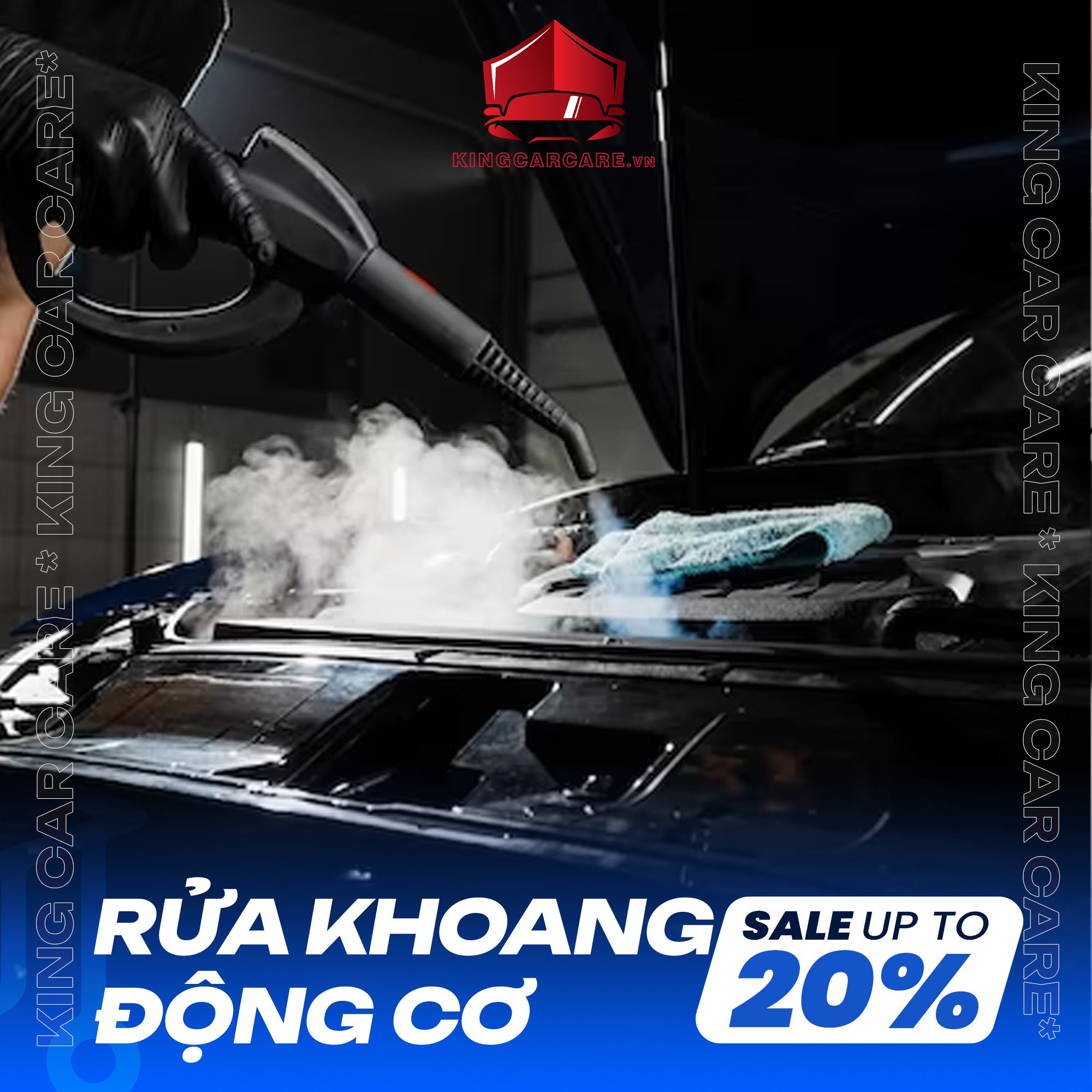 Detailing Động Cơ King Car Care