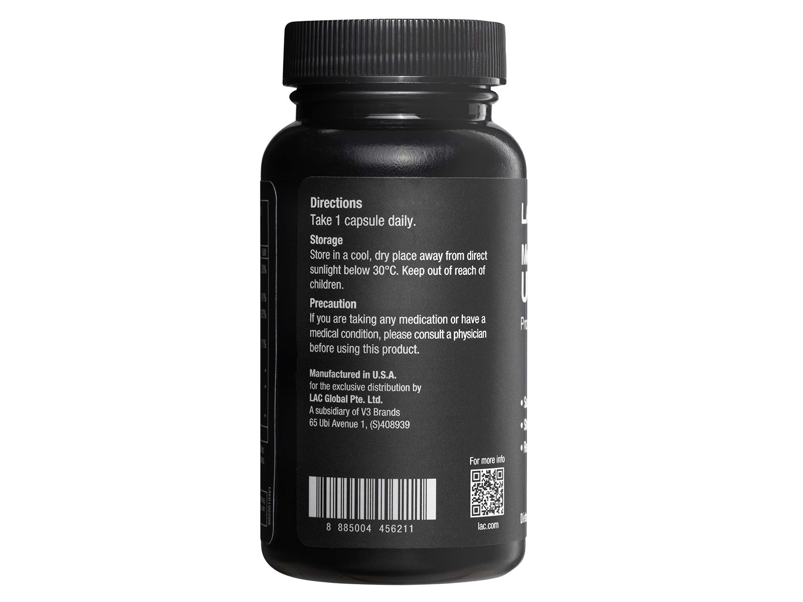  VIÊN UỐNG HỖ TRỢ ĐƯỜNG TIẾT NIỆU DÀNH CHO NAM GIỚI LAC MEN'S UI FORMULA (60 VIÊN) 