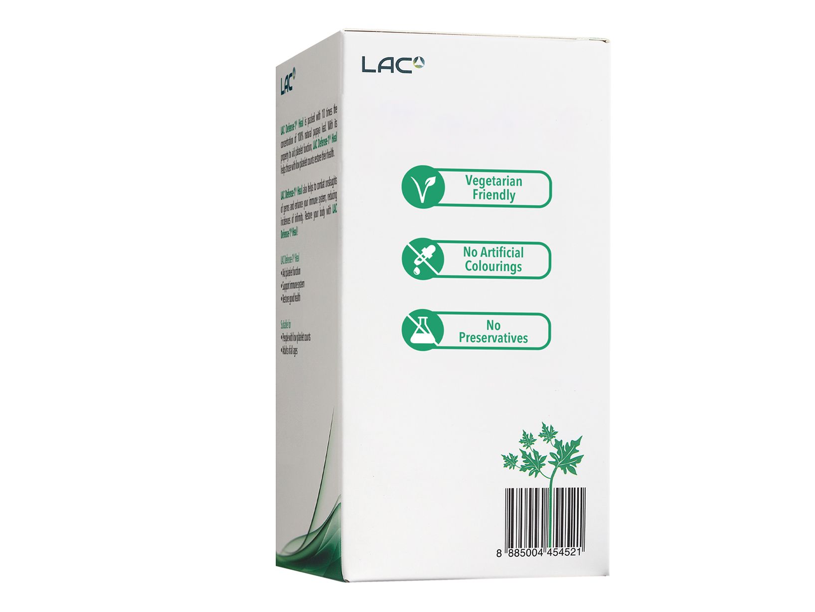  VIÊN UỐNG TĂNG CƯỜNG SẢN XUẤT TIỂU CẦU CHIẾT XUẤT LÁ ĐU ĐỦ LAC DEFENSE-1 HEAL (60 VIÊN) 
