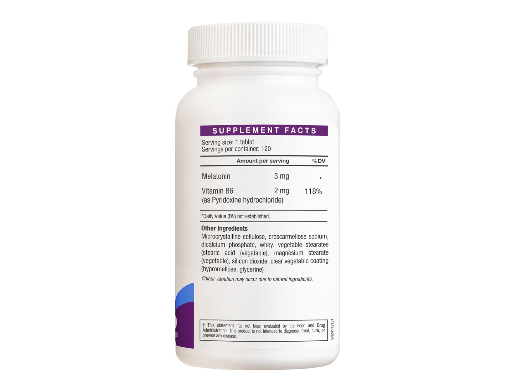  VIÊN UỐNG CẢI THIỆN CHẤT LƯỢNG GIẤC NGỦ LAC MELATONIN 3MG (120 VIÊN) 