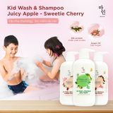  Tắm gội cho bé Mine Baby Wash Shampoo & Gel 500ml 