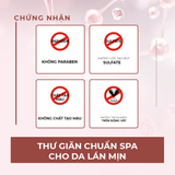  Sữa Tắm Thảo Dược Giảm Mụn Lưng Blissberry Relaxing Eucalyptus Shower Gel 250g 