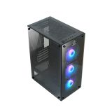  Vỏ case led Coolerplus ( kèm 3 fan led ) 