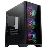  Vỏ case Xigmatek màu đen ( lưới ) sẵn 3fan 