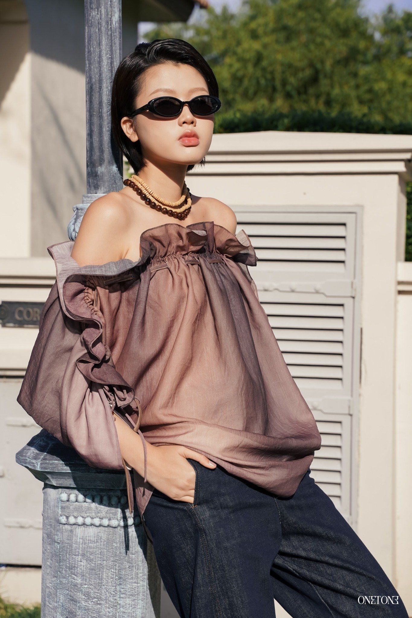 Áo Kiểu Ruffle