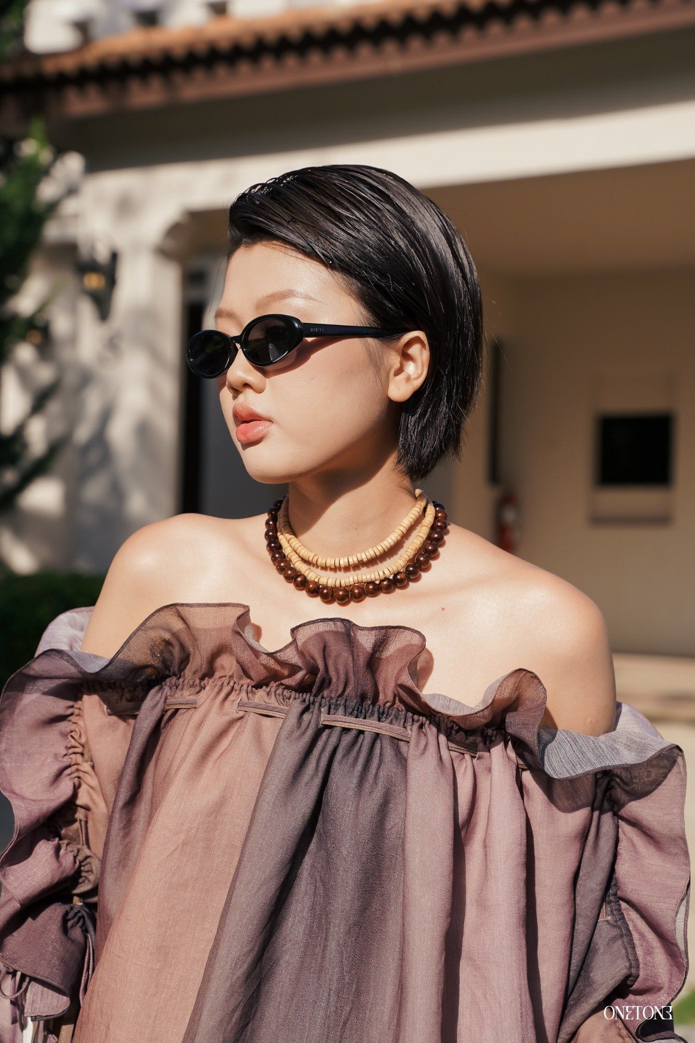 Áo Kiểu Ruffle