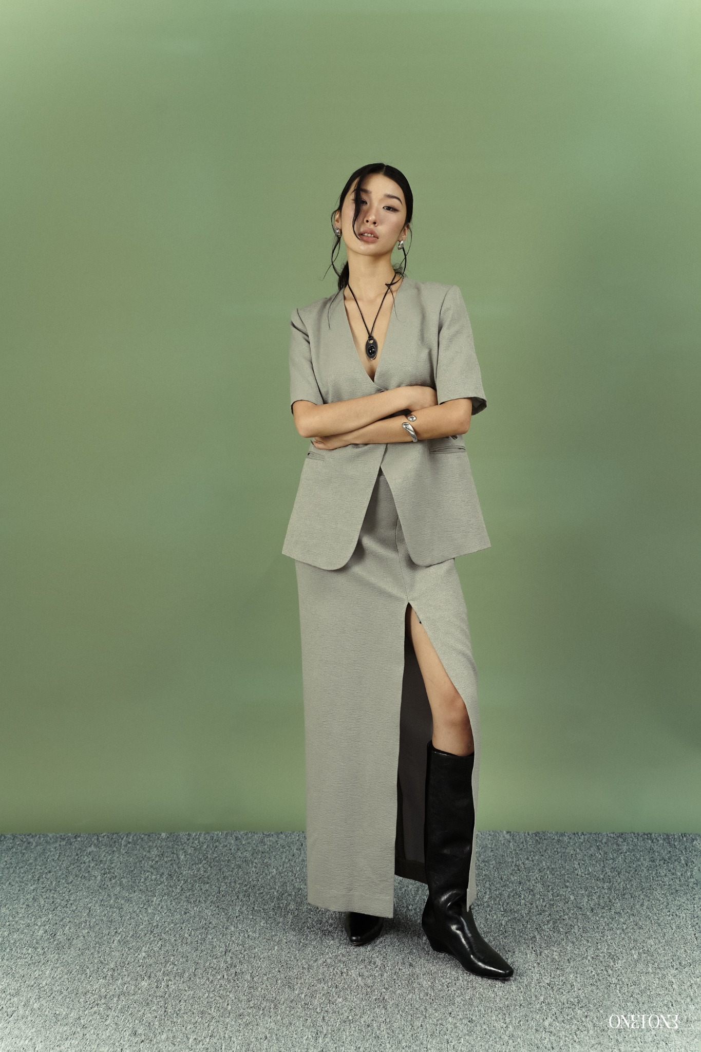 Chân Váy Midi Maro