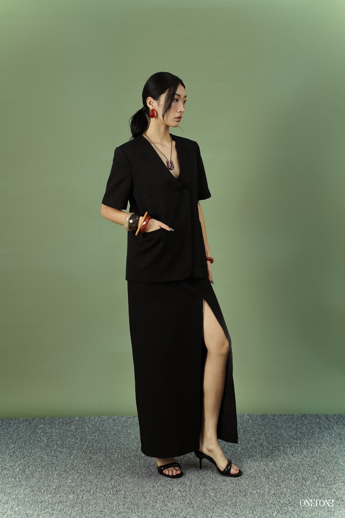 Chân Váy Midi Maro