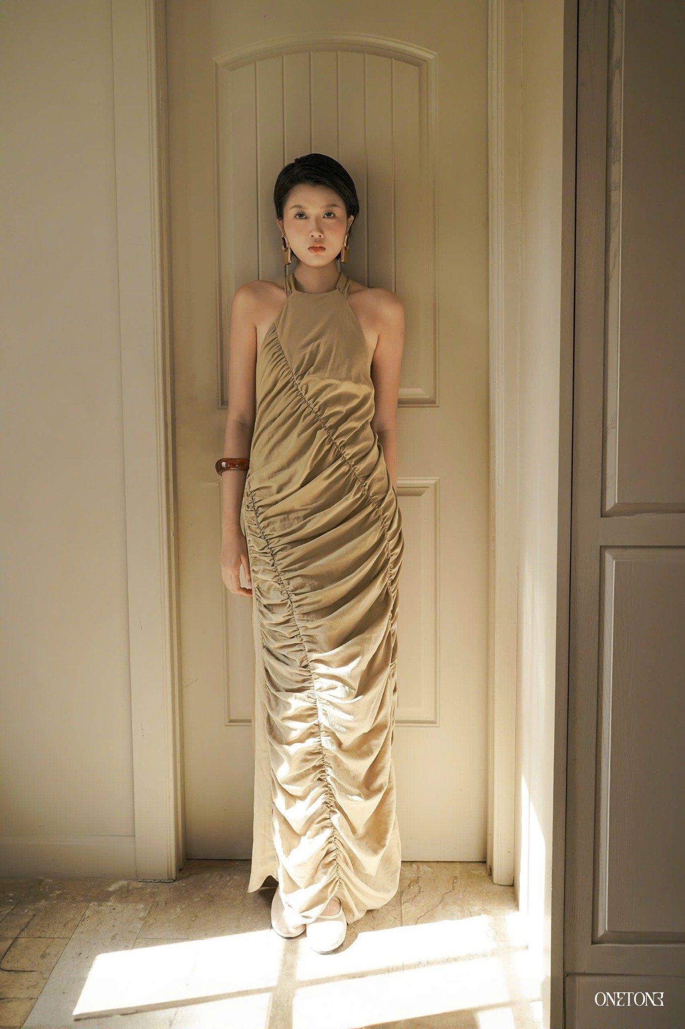 Váy Midi Ruched