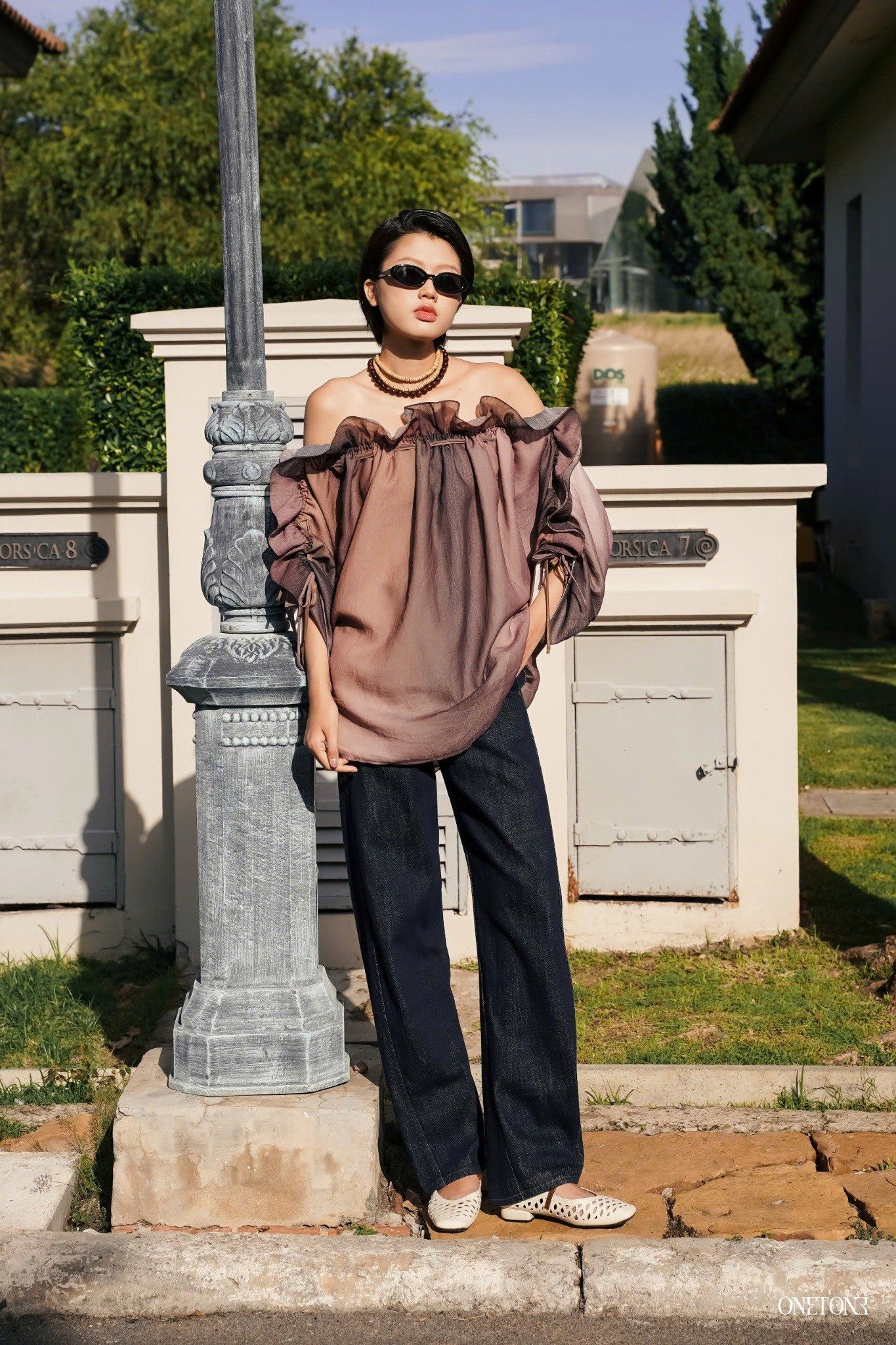 Áo Kiểu Ruffle