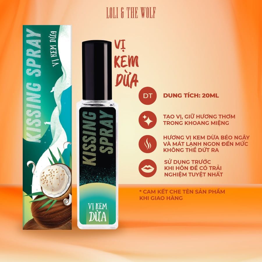  Kissing Spray - Xịt thơm miệng 