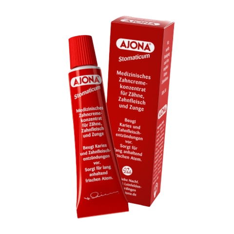  Kem đánh răng y tế Ajona không chứa flour, tuýp 25ml 