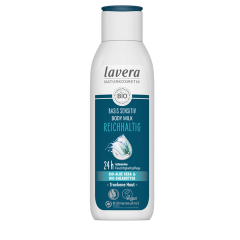  Sữa dưỡng thể cho da nhạy cảm Lavera Basis Sensitiv Reichhaltig, 250 ml 