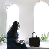  Túi Canvas Quai Da Thời Trang Nam Nữ Chu Du - Wipac Bag 13 Inches - Màu Nâu Đậm 