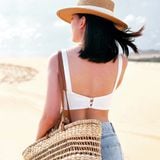  Túi Lục Bình Quai Da Thời Trang Chu Du - Summer Beach Bag - Ver 1 