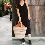  Túi Lục Bình Quai Cói Thời Trang Chu Du - Summer Beach Bag - Ver 2 