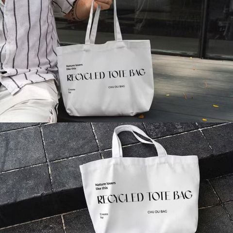  Túi Recycled Tote Thời Trang Chu Du 
