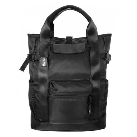  Combo Set 12 - The Totepack Và Bread Zipper Canvas Quai Da Thời Trang Chu Du 