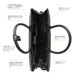  Túi Wipac Canvas Quai Da Thời Trang Nam Nữ Chu Du - 13 Inches - Màu Đen 