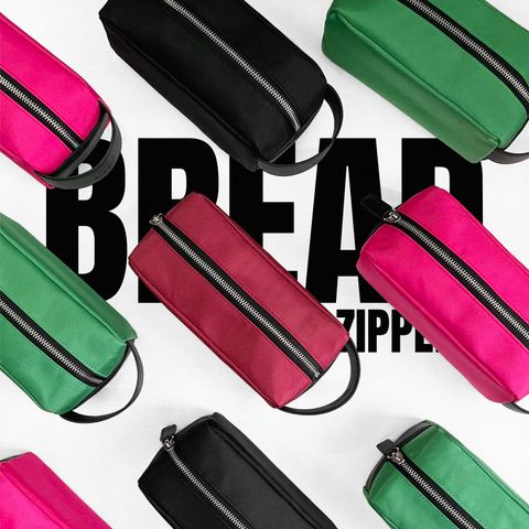  Ví Bread Zipper Canvas Quai Da Thời Trang Nam Nữ Chu Du - Size Nhỏ 