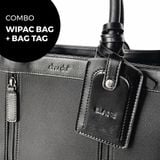  Túi Wipac Canvas Quai Da Thời Trang Nam Nữ Chu Du - 13 Inches - Màu Đen 