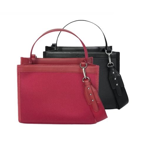  Combo Set 3 - Hai Túi Daily Canvas Quai Da Thời Trang Chu Du - Size Trung 