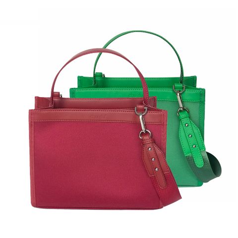  Combo Set 3 - Hai Túi Daily Canvas Quai Da Thời Trang Chu Du - Size Trung 