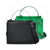  Combo Set 3 - Hai Túi Daily Canvas Quai Da Thời Trang Chu Du - Size Trung 