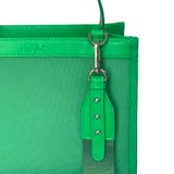  Túi Daily Canvas Quai Da Thời Trang Nam Nữ Chu Du - Màu Xanh Lá - Medium 