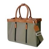  Túi Wipac Canvas Quai Da Thời Trang Nam Nữ Chu Du - 13 Inches - Màu Xanh Rêu 