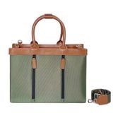  Túi Wipac Canvas Quai Da Thời Trang Nam Nữ Chu Du - 13 Inches - Màu Xanh Rêu 
