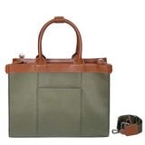  Túi Wipac Canvas Quai Da Thời Trang Nam Nữ Chu Du - 13 Inches - Màu Xanh Rêu 