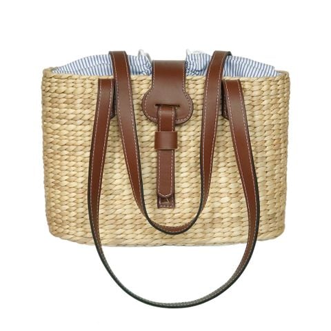  Túi Lục Bình Square Basket Quai Da Thời Trang Nữ Chu Du 